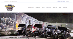 Desktop Screenshot of demingspeedway.com